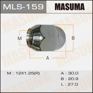 Гайка MASUMA Nissan   OEM_40224-V5500 / под ключ=21мм MLS-159