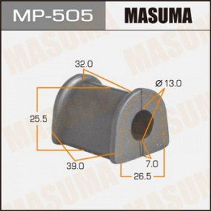 Втулка стабилизатора MASUMA  /front/ Galant E32A [уп.2] MP-505