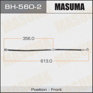 Шланг тормозной MASUMA N-  /front/  Cube Z11, Tiida C11 LH BH-560-2