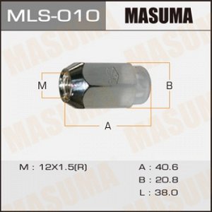 Гайка MASUMA  12x1.5 / под ключ=21мм MLS-010