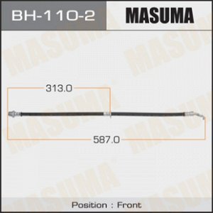 Шланг тормозной MASUMA T-  /front/  Camry/Vista CV/SV4# LH BH-110-2