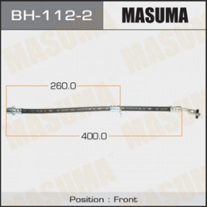 Шланг тормозной MASUMA T-  /front/  Land Cruiser ##J10# RH BH-112-2
