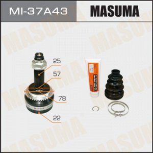 ШРУС  MASUMA  22x57x25x43  (1/6) MI-37A43