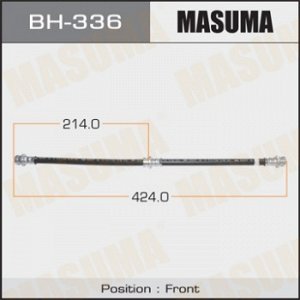 Шланг тормозной MASUMA MMC-  /front/ Pajero V2#V,W, V4#W, Chalendger K94,96,97W,WG BH-336