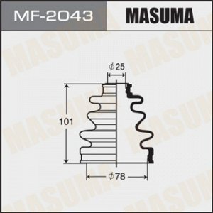 Пыльник ШРУСа MASUMA MF-2043 MF-2043