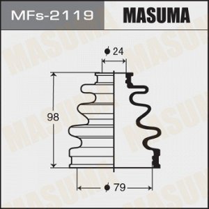 Пыльник ШРУСа MASUMA  Силикон   MF-2119 MFs-2119