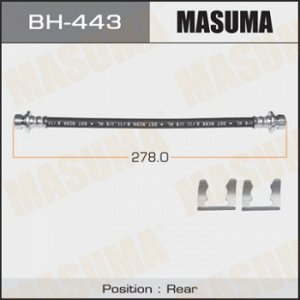 Шланг тормозной MASUMA H-  /rear/  Civic, Partner, Integra, Domani, Orthia BH-443