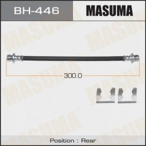 Шланг тормозной MASUMA H-  /rear/  Civic EU1, 2, 3, 4 BH-446