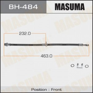 Шланг тормозной MASUMA H-  /front/  Logo GA3 BH-484