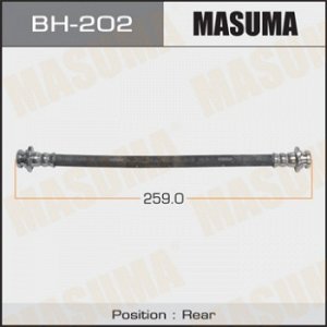 Шланг тормозной MASUMA N-  /rear/  Sunny B13 2WD, Pulsar N14, Skyline R32 BH-202