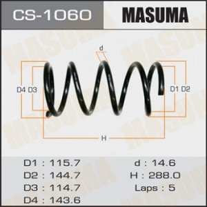 Пружина подвески MASUMA  rear RAV4/ ACA20W, ACA21W CS-1060