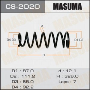 Пружина подвески MASUMA  rear CEFIRO/ A33, PA33 CS-2020