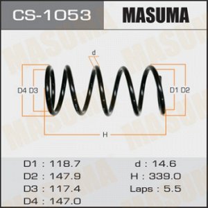 Пружина подвески MASUMA  rear IPSUM/ ACM21W CS-1053