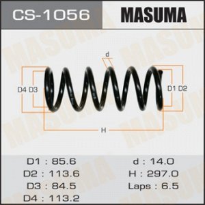 Пружина подвески MASUMA  front MARKII/ JZX110 CS-1056