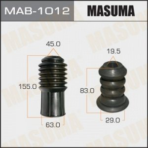 Пыльники стоек универсальные MASUMA, отбойник D=20, H=84 MAB-1012