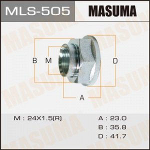 Гайка ШРУСа MASUMA  24x1,5x23/ 36 MLS-505
