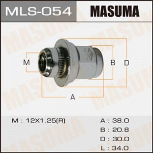 Гайка MASUMA  12x1.25 MLS-054