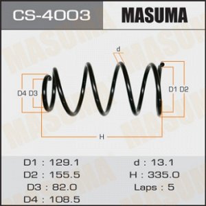 Пружина подвески MASUMA  front AXELA/ BK3P CS-4003