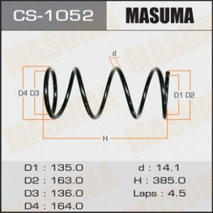 Пружина подвески MASUMA  front IPSUM.ACM21W CS-1052