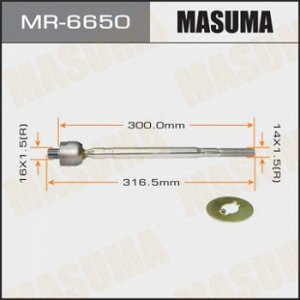 Рулевая тяга MASUMA  LEGACY/FORESTER/IMPREZZA.03- MR-6650