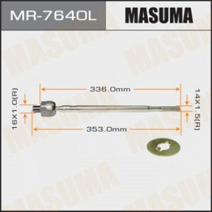 Рулевая тяга MASUMA  SUZUKI SX4 YA11S 06- LH MR-7640L