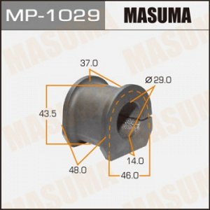 Втулка стабилизатора MASUMA  /front/ PAJERO/ V65W, V68W, V75W, V78W  [уп.2] MP-1029