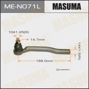 Наконечник рулевой тяги MASUMA  MICRA/ K12E  LH ME-N071L