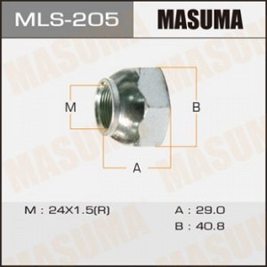 Гайка для грузовика MASUMA  Isuzu RH MLS-205