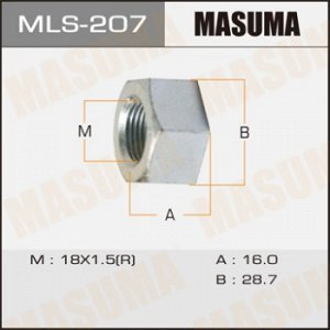 Гайка для грузовика MASUMA  Isuzu MLS-207