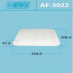 Воздушный фильтр A-3022 "Hepafix" (1/60) AF-3022