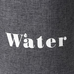 Чехол для бутыля на 19 л "Water" цвет серый
