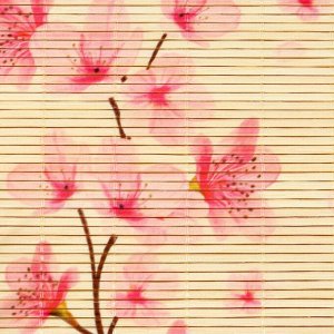 Циновка Макису «Цветы», 22 х 24 см