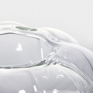 Конфетница стеклянная «Тыква», 800 мл, 15x13 см