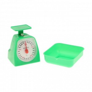Весы кухонные ENERGY EN-406МК, механические, до 5 кг, зелёные