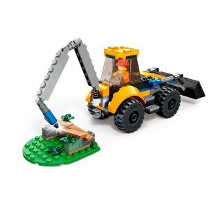 Конструктор LEGO City Строительный экскаватор, 148 деталей, 60385