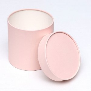 Набор коробок 3 в 1 без окна, розовый лепесток(перламутр) 21 х 21 - 16 х 16 см
