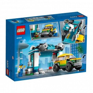 Оригинал - Конструктор LEGO City Автомойка, 243 детали, 60362