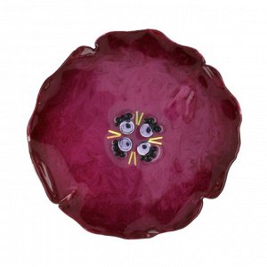 Кольцо TARATATA, Bloom, разъемное, смола, стразы, микрошарики, TT-W23-11431-106 (фиолетовый)