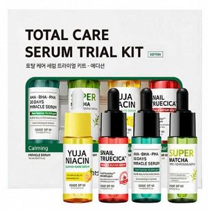 Some By Mi Набор из 4-х мини-версий сывороток Kit 4 Trial Total Care Serum, 14 мл*4 шт