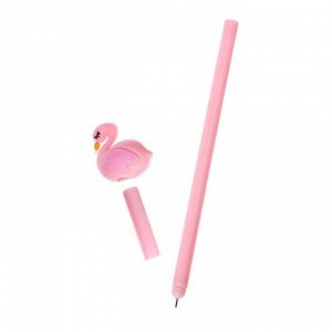 Ручка гелевая-прикол, «Фламинго», МИКС