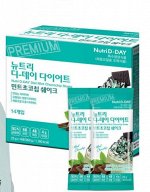 Nutri D-Day Диетический коктейль с мятой и шоколадом пакет 25гр Shake Diet Mint Chocochip
