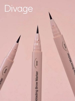 Divage Маркер Для Бровей Стойкий С Эффектом Microblading Ж Товар №01