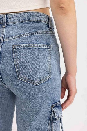 Широкие брюки 90-х годов с высокой талией и длинными широкими штанинами из 100% хлопка джинсовые брюки