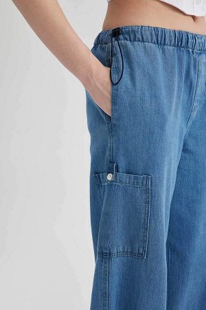 Джинсовые брюки Jogger длиной до щиколотки, 100 % хлопок