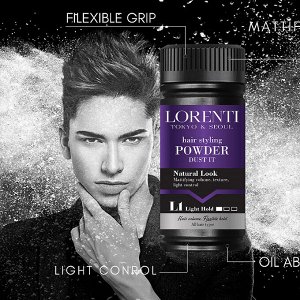 Lorenti Пудра для укладки волос 01 Natural Look, 20 г