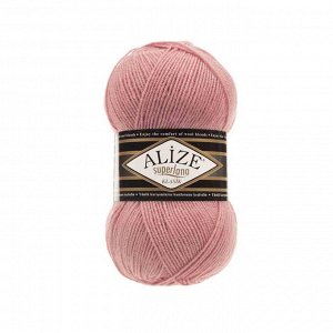 Пряжа Alize Superlana Klasik №144 Тёмная пудра