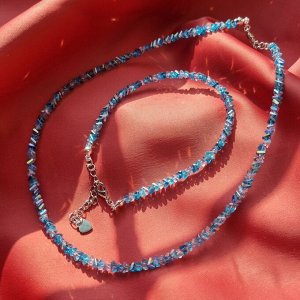 Браслет из алмазного стекла 3 цвета синего / сверкающий браслет голубом цвете