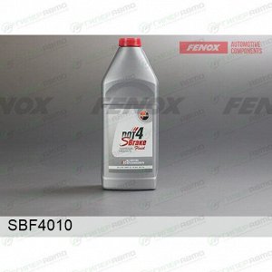 Жидкость тормозная Fenox Brake Fluid, DOT 4, 1л, арт. SBF4010