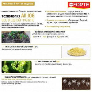 Удобрение комплексное ОВОЩНОЕ с микроэлементами, гранулированное для всех видов овощей, Бона Форте / BONA Forte, 1 кг