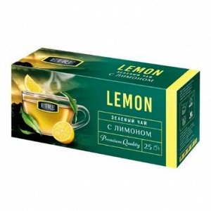 «ETRE», чай Lemon зелёный с лимоном, 25 пакетиков, 50 г